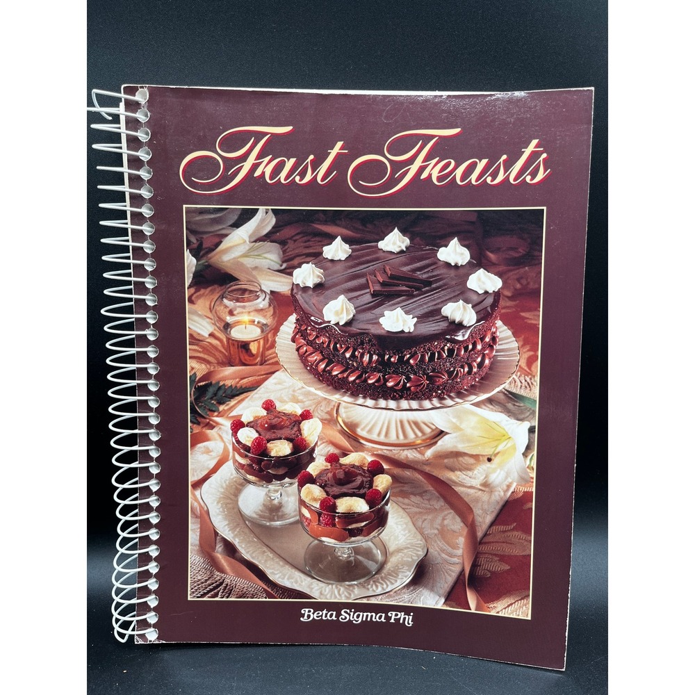 Fast Feasts Beta Sigma Phi Spiral Bound Cookbook‎ Chocolate Cake Recipes